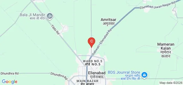 Sir Chhotu Ram Jat College of Education, Ellenabad Map