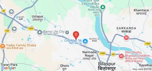 Shubham B Ed College, Bilaspur Map