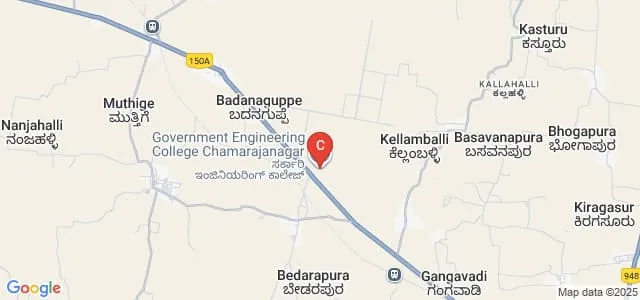 Government Engineering College, Chamarajanagar Map