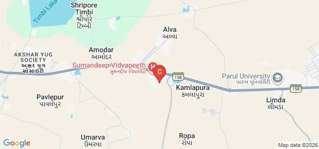 Sumandeep College of Nursing, Vadodara Map