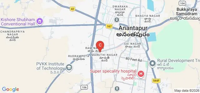 Nalanda Degree College, Ananthapuramu Map