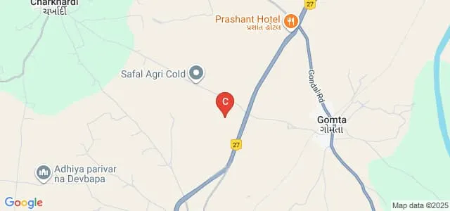 Balaji College of Nursing, Rajkot Map