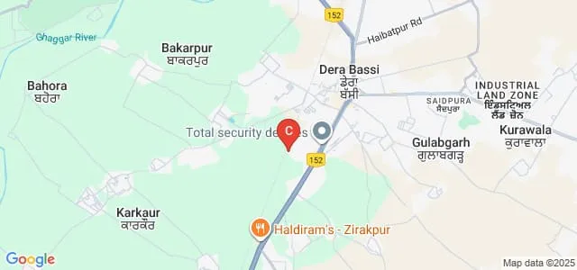 Sri Sukhmani Polytechnic, Dera Bassi Map