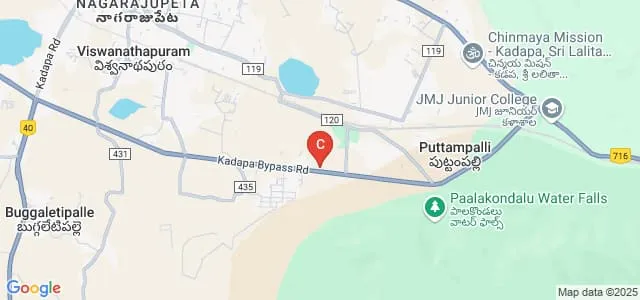 Maulana Azad National Urdu University Polytechnic, Kadapa Map