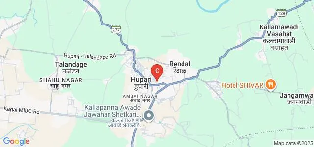 Chandrabai Shantappa Shendure College, Kolhapur Map