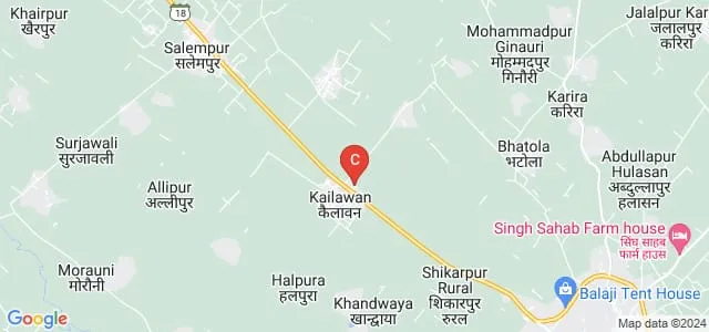 Lord Shiva Institute for Higher Studies, Bulandshahr Map