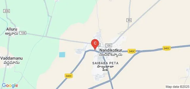 Sri Vyshnavi Degree College, Nandikotkur Map