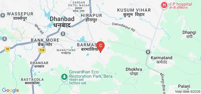 Guru Nanak College, Dhanbad Map