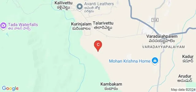 Chennai School of Business Excellence, Tada Map