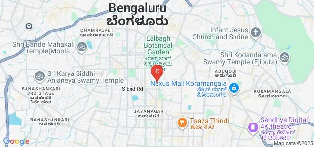 Community Institute of Management Studies, Bangalore Map