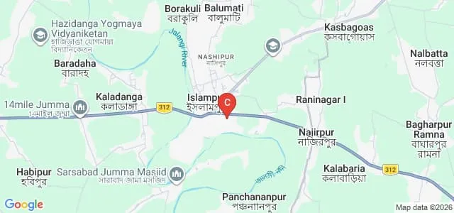 Murshidabad Adarsha Mahavidyalaya, Murshidabad Map