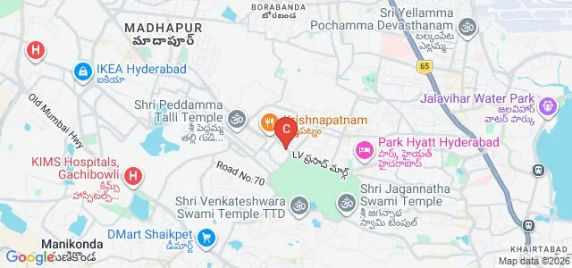 MAA Institute of Speech and Hearing, Hyderabad Map