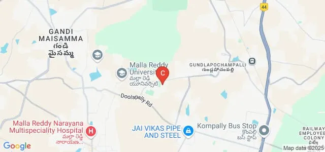 Malla Reddy Institute of Technology and Sciences, Secunderabad Map