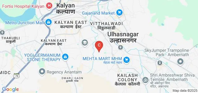 St Paul College, Ulhasnagar Map