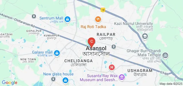 St Xavier's College, Asansol Map