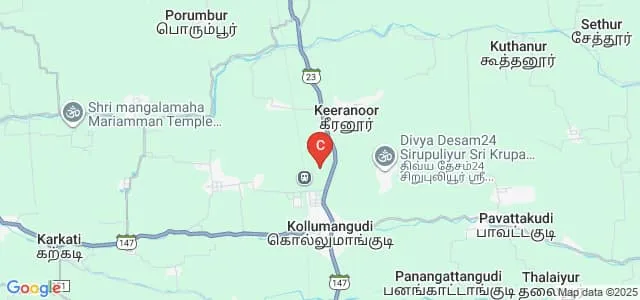Elumalaiyan Polytechnic College, Kollumangudi Map