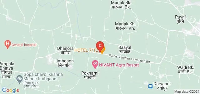 Mahatma Gandhi College of Agricultural Biotechnology, Nanded Map