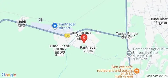 College of Veterinary and Animal Sciences, Pantnagar Map