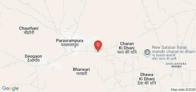 Baba Ganganath TT College, Jhunjhun Map