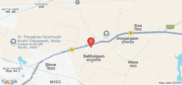 Mahatma Phule Ayurved Hospital and Research Centre, Akola Map