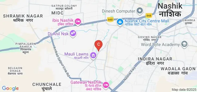 Dhanvantari Homoeopathic Medical College and Hospital, Nashik Map