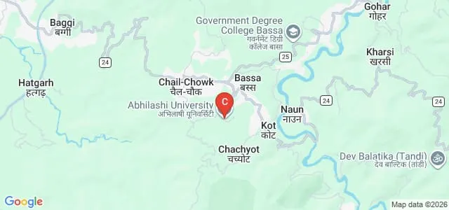 Abhilashi PG Institute Sciences, Mandi Map