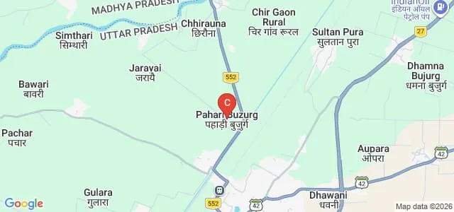 Shri Badarinath College of Pharmacy, Jhansi Map