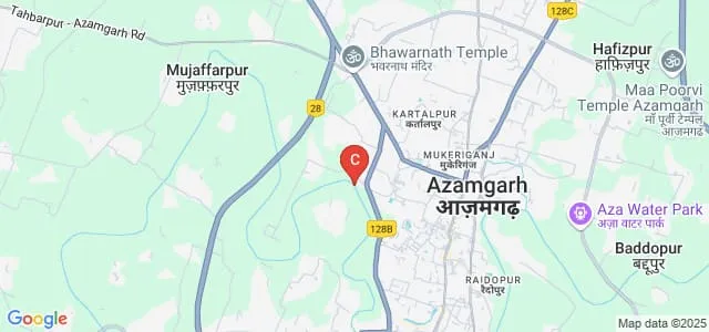 Swami Sahjanand Janta PG College, Hareya, Azamgarh Map