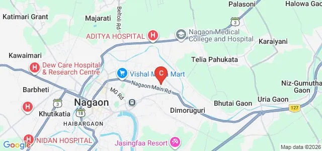 Shikshan Mahavidyalaya, Nagaon Map