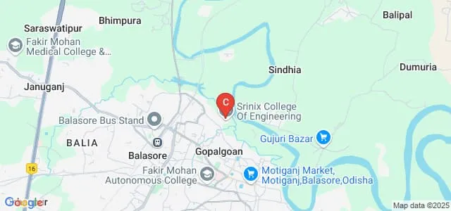 Balasore School of Engineering, Balasore Map