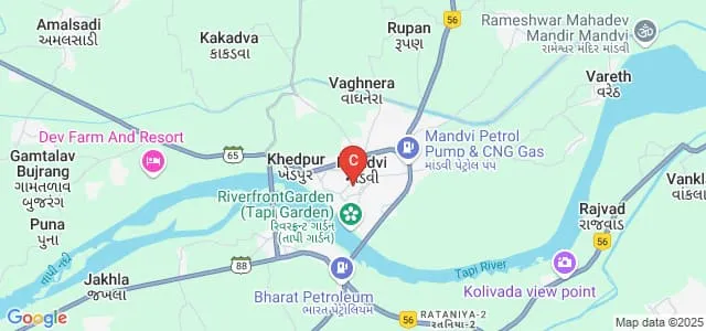 The Mandvi Education Society Science College, Surat Map