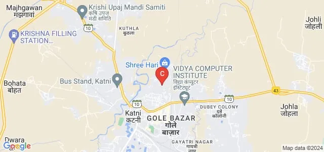 Silicobyte Katni Degree College of Professional Studies, Katni Map