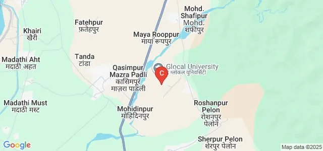 Glocal Law School, Saharanpur Map