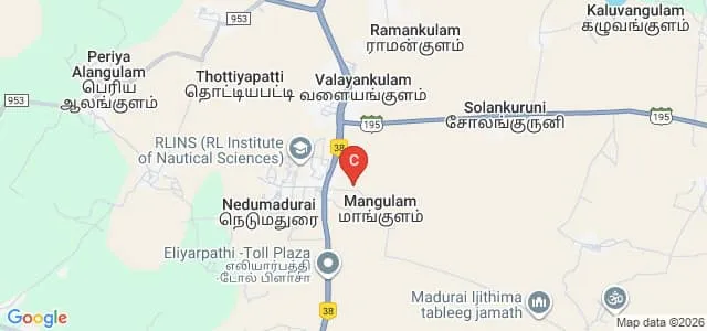Apollo College of Nursing, Madurai Map