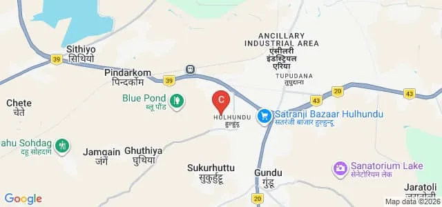 Santosh College of Teachers Training and Education, Ranchi Map