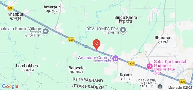 Rudrapur Institute of Technology, Rudrapur Map
