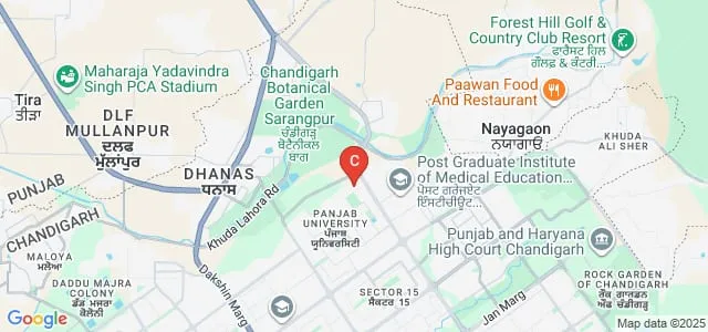 University Institute of Pharma Science, Chandigarh University, Chandigarh Map