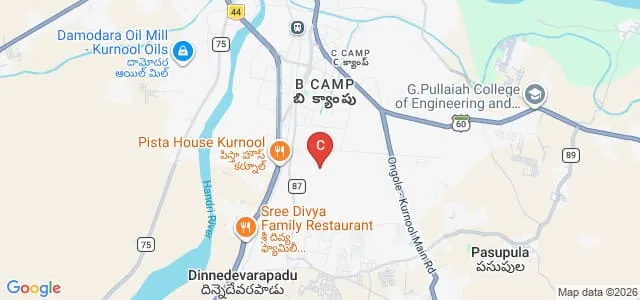 Navabharath BEd College, Kurnool Map