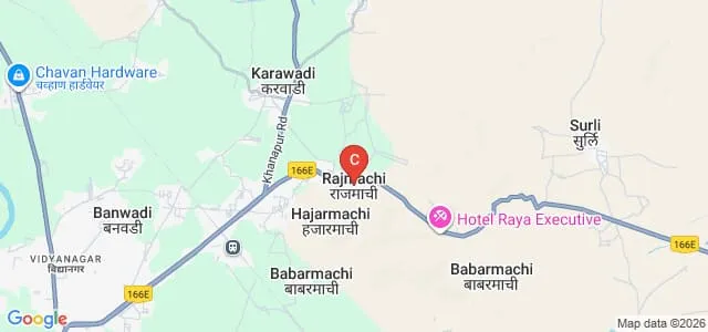 Dadasaheb Mokashi College of Agricultural Engineering and Technology, Rajmachi Map