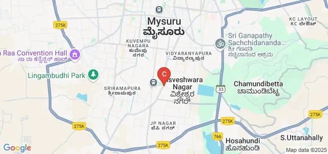 MIT First Grade College, Mysuru Map