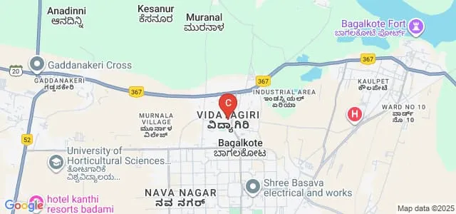 BVV Sangha's Institute of Management Studies, Bagalkot Map