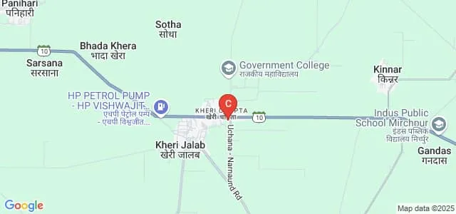Government College, Kheri Chopta, Hisar Map