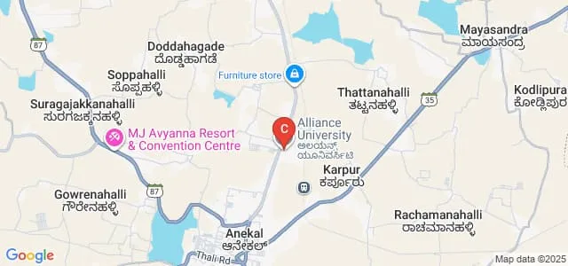 Alliance School of Film and Media Studies, Bengaluru Map