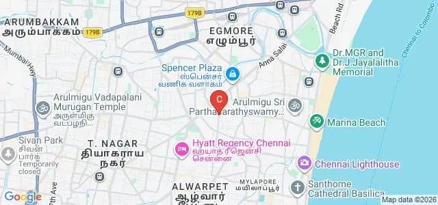 Dr Mohan's Diabetes Education Academy, Chennai Map