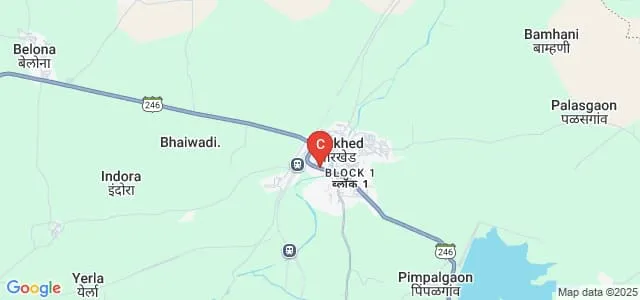 Arvindbabu Deshmukh Mahavidyalaya, Nagpur Map