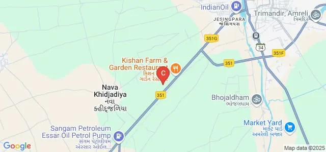 Shridhar Atulkumar Jani Ayurvedic Medical College, Amreli Map