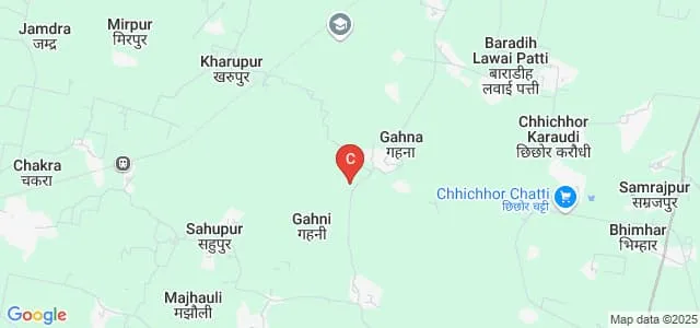 Mahadev Mahavidyalaya, Neruvadeeh Gahana, Mau Map