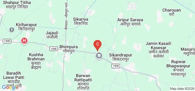 Chaudhary College of Education, Bishunpur Map
