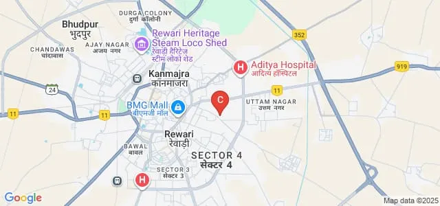 Rameshwar Dass Saraf Public Girls College, Rewari Map