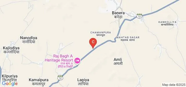 Government College, Banera Map